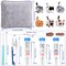 Needle Felting Beginners Kit with Box,Needles Felting Supplies with 24Pcs Felting Needles,Felting Pad,Wool Roving,DIY Needle Felting Cat Dolls